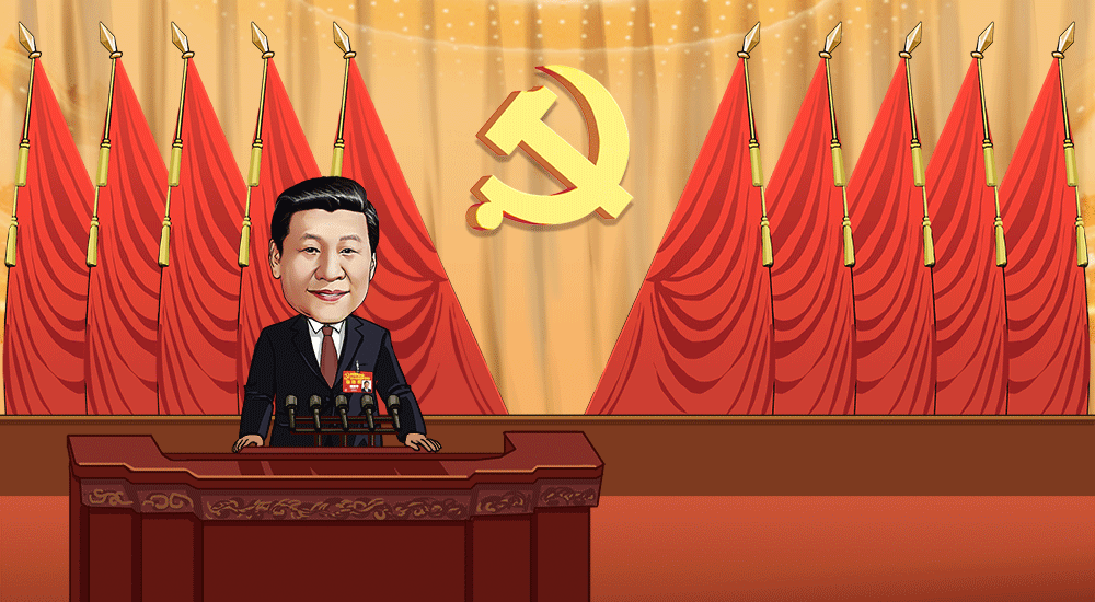 十九大回聲----向著【新時代中國特色社會主義的